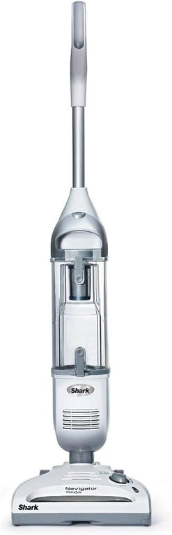 Shark SV1106 Navigator Freestyle Upright Bagless Cordless Stick Vacuum for Carpet, Hard Floor and Pet with XL Dust Cup and 2-Speed Brushroll, White/Grey