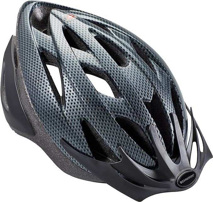 Schwinn Thrasher Youth Bike Helmet, Lightweight Microshell Design, Fits Boys and Girls 55-58cm Circumference, Dial Fit Adjustment, Detachable Visor, Ventilated, CPSC Safety Certified