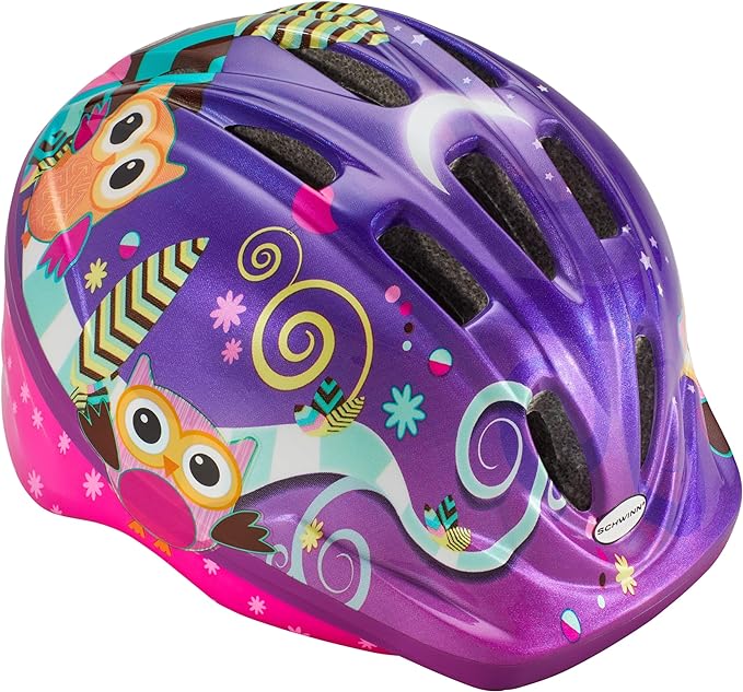 Schwinn Classic Toddler and Baby Bike Helmet, Dial Fit Adjustment, Kids Age 1 - 5 Year Olds, Girls and Boys Suggested Fit 44 - 52 cm
