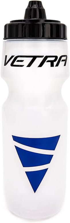 VETRA Sports Squeeze Water Bottle – 22 Ounce Squirt Water Bottle With Leak Proof Valve – Made From True-Taste Polypropylene Without BPA – Great for Running, Cycling, Bike, Soccer, Football