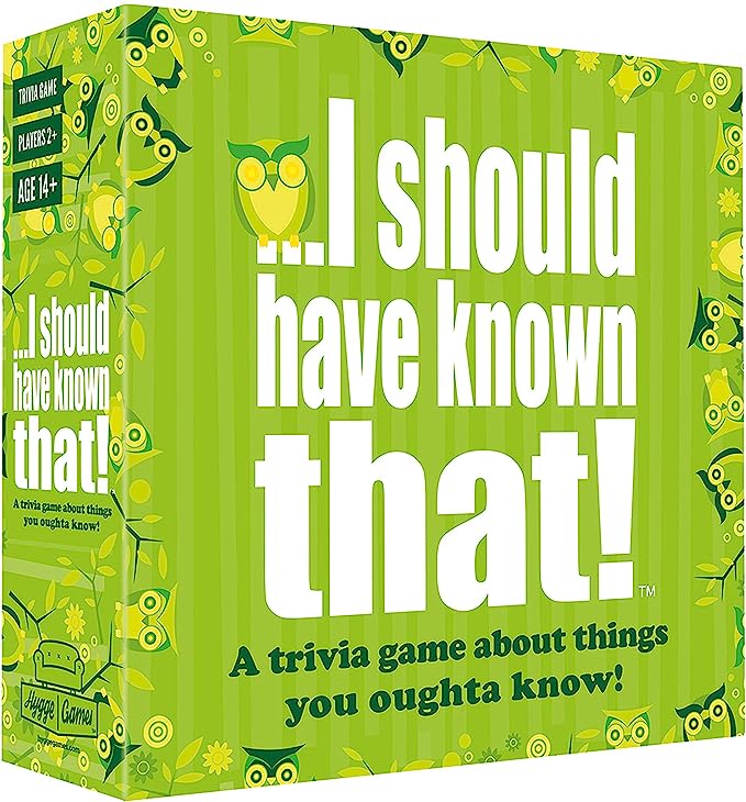 I should have known that! - A Trivia Game About Things You Oughta Know