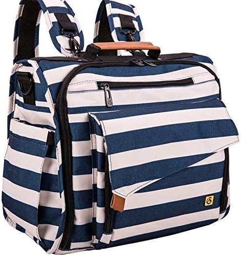 ALLCAMP Diaper Bag Large, Support baby Stroller, Converted Into a Tote Bag