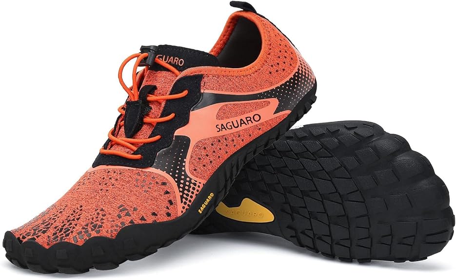 SAGUARO Men's Women's Barefoot Minimalist Shoes Athletic Hiking Water Shoes for Aqua Swimming Trail Running Cross Training