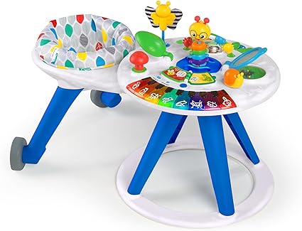 Baby Einstein Around We Grow 4-in-1 Walker, Discovery Activity Center and Table, Age 6 Months and up