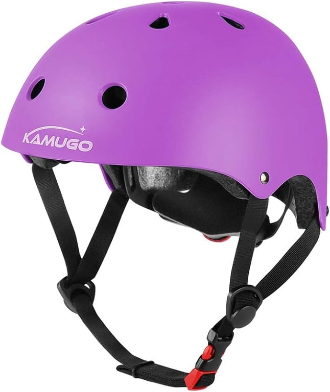 KAMUGO Kids Adjustable Helmet, Suitable for Toddler Kids Ages 2-14 Boys Girls, Multi-Sport Safety Cycling Skating Scooter Helmet