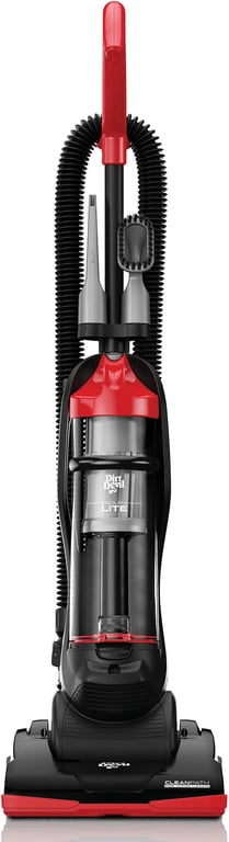 Dirt Devil Endura Lite Bagless Vacuum Cleaner, Small Upright for Carpet and Hard Floor, Lightweight, UD20121PC, Red
