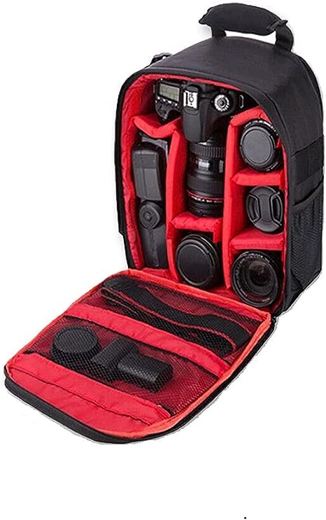winvin Waterproof SLR/DSLR Camera Backpack Shoulder Bag Travel Case For Canon Nikon Sony Digital Lens Medium