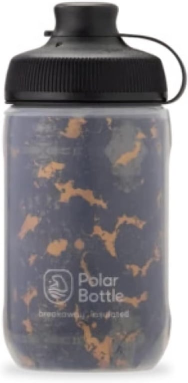 Polar Bottle Breakaway Muck Insulated Mountain Bike Water Bottle - BPA Free, Cycling & Sports Squeeze Bottle with Dust Cover