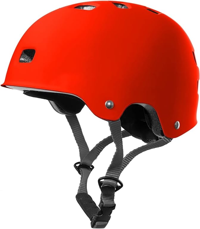 TurboSke Skateboard Helmet, BMX Helmet, Multi-Sport Helmet, Bike Helmet for Kids, Youth, Men, Women