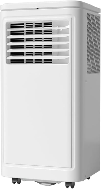 Joy Pebble Portable Air Conditioner, 10000 BTU for Room up to 450 sq. ft, Portable AC with Dehumidifier & Fan, 2 Fan Speeds, 24H Timer, Remote Control, Energy Efficiency