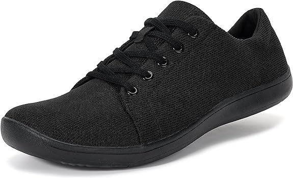 WHITIN Men's Minimalist Barefoot Sneakers | Wide fit | Zero Drop Sole | Upgraded Footbed
