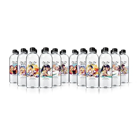 36 Pack Distilled Water by Bay Bay Water - Baby Water for Mixing Formula - Fluoride Free 16.9 fl oz
