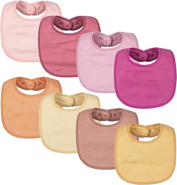 Tiny Twinkle Baby Feeding Bibs- Waterproof and Absorbent Infant Drool and Feeding Baby Bibs