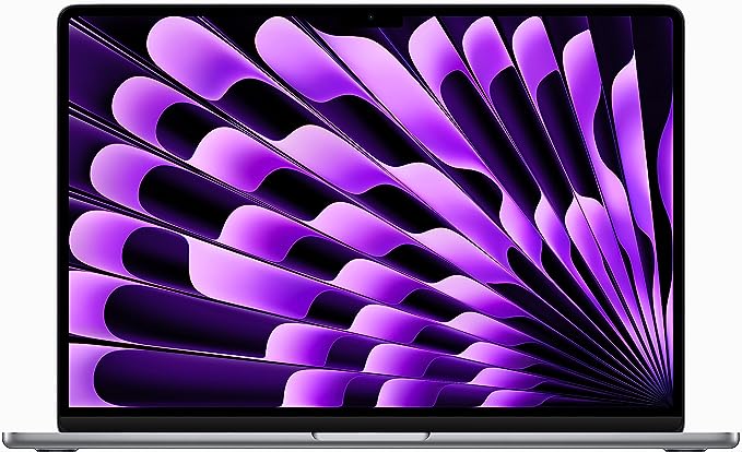 Apple 2023 15" MacBook Air M2, 16GB RAM, 256GB Storage - Space Gray (Z18L000PN)