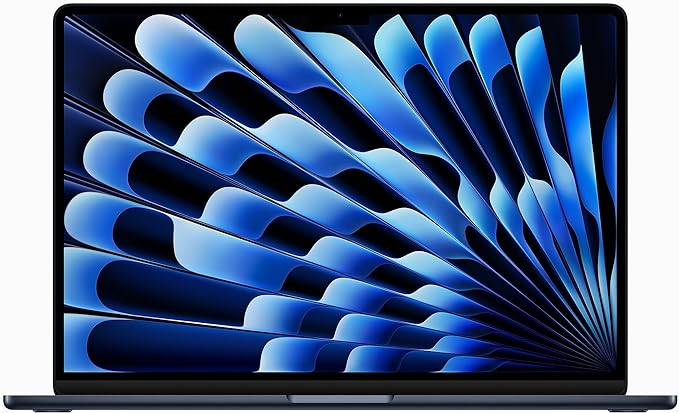 Apple 2023 15" MacBook Air M2, 16GB RAM, 512GB Storage - Midnight (Z18T000PP)