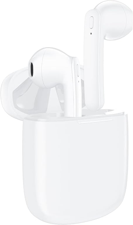 Wireless Earbuds 40H Playtime 8H Continuous Playtime Bluetooth Ear Buds, IPX6 Waterproof Stereo Sound Bluetooth Wireless Headphones with Microphone and Charging Case for iOS Android Sports