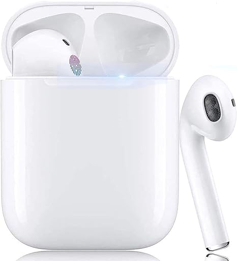 Wireless Earbuds, Bluetooth5.0 Earbuds Touch Control Stereo Sound Bluetooth Headphones with Mic, 35H Playtime IPX7 Waterproof Wireless Ear Buds with Type C Charging Case for airpods iPhone Android