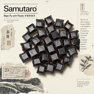 Кураторский коллаж · 茶膏熟普洱