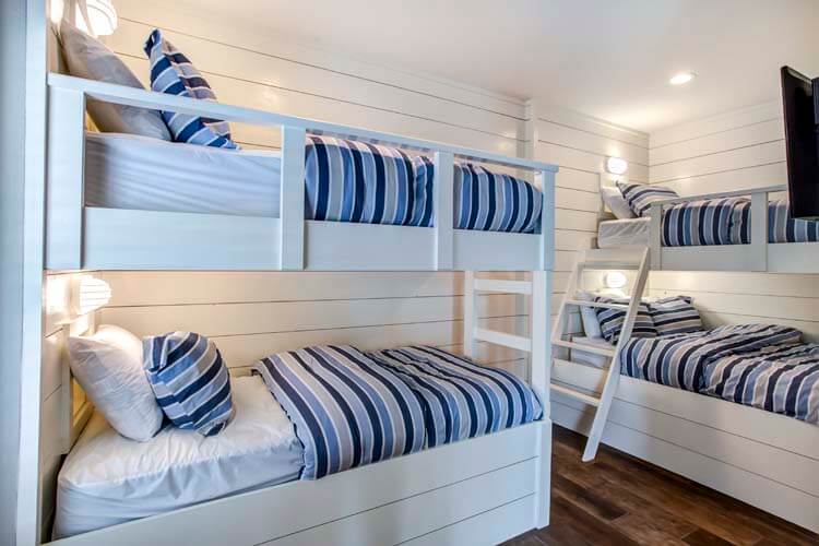 Ground Floor Pyramid Bunk & Twin Bunk Bedroom