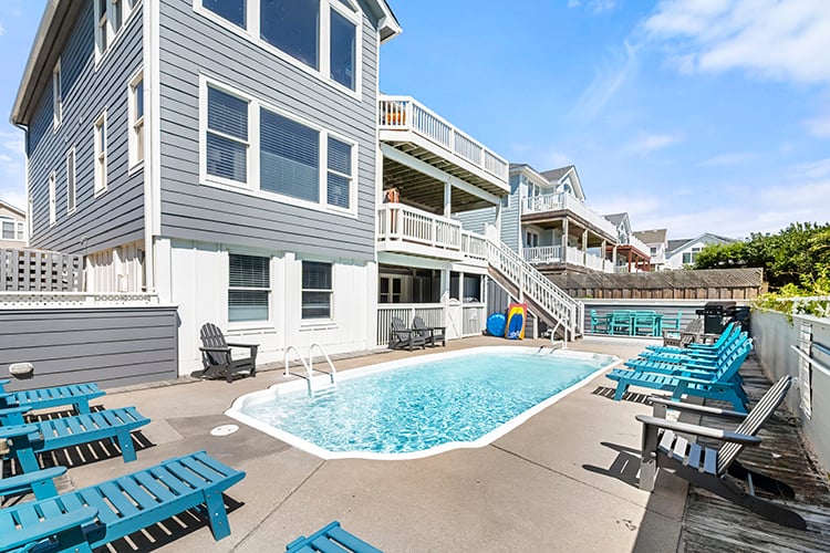 Poolside Exterior
