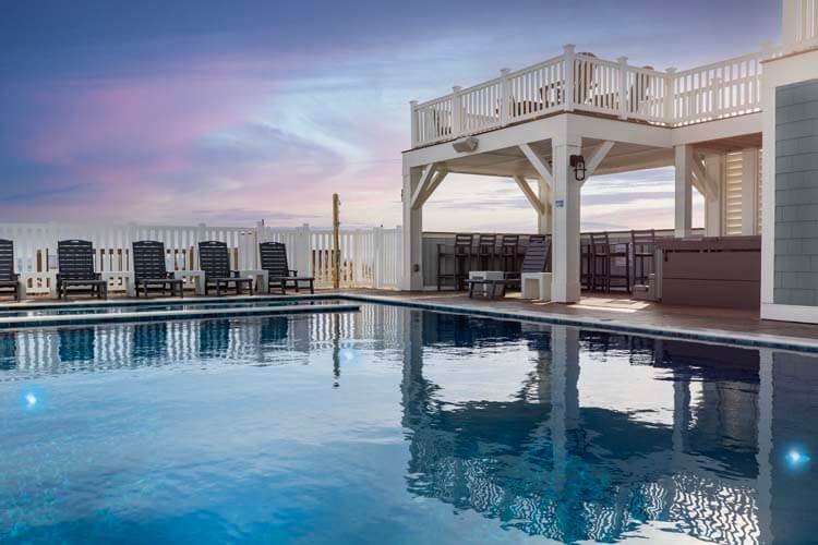 Poolside Hot Tub and Tiki Bar
