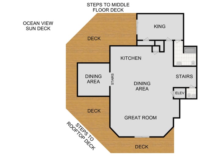 Map of Second Floor