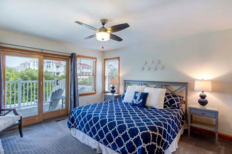 1st Floor King with Private Bath and Deck Access