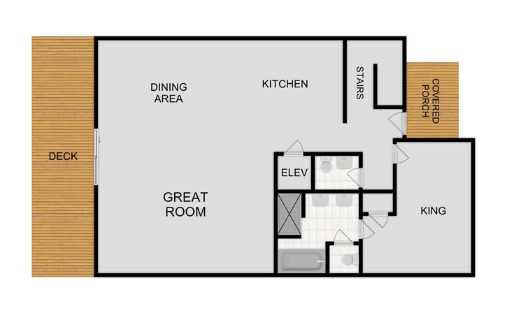 Map of Second Floor