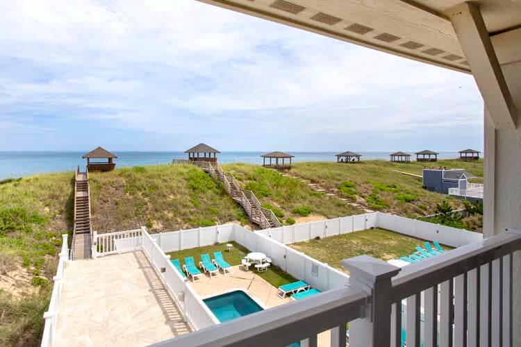 1st Floor Sun Deck/View Over Pool