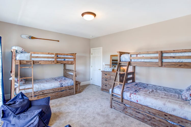 1st Floor Bunk Room with Private Bath