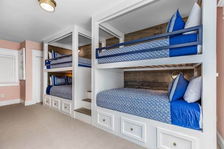 Ground Floor Double Bunks with Shared Bath