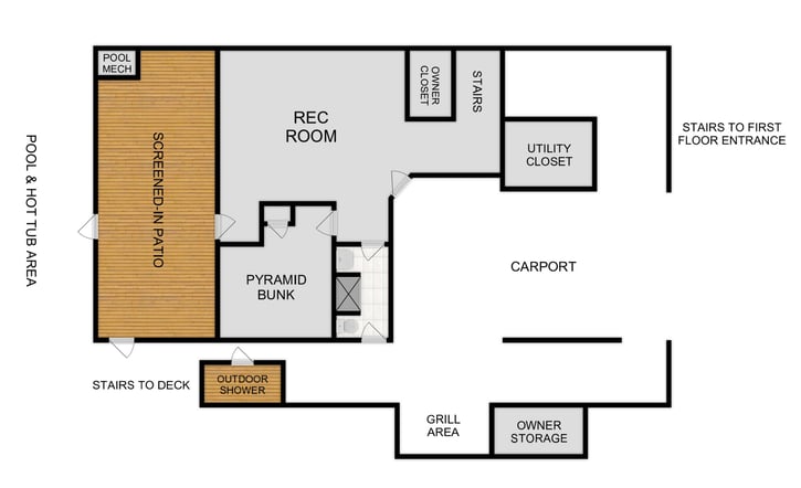 Map of Ground Floor