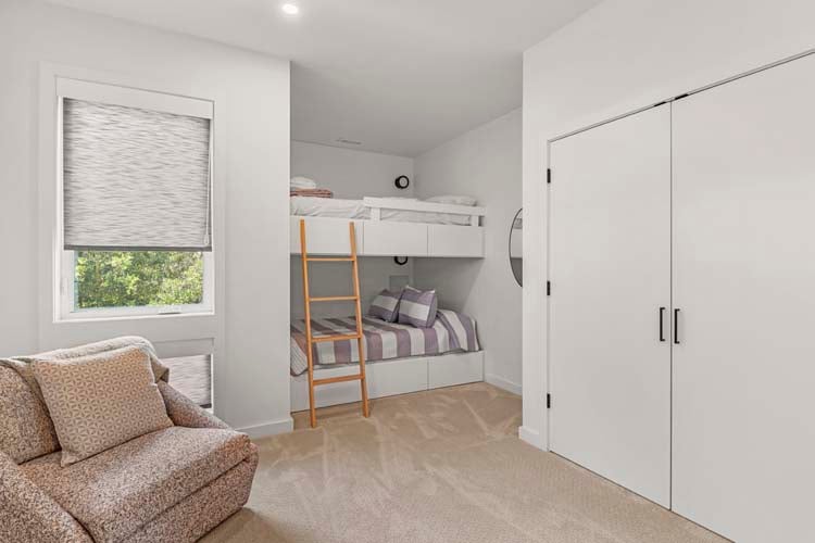 2nd Floor Queen-over-Queen Bunk Bedroom