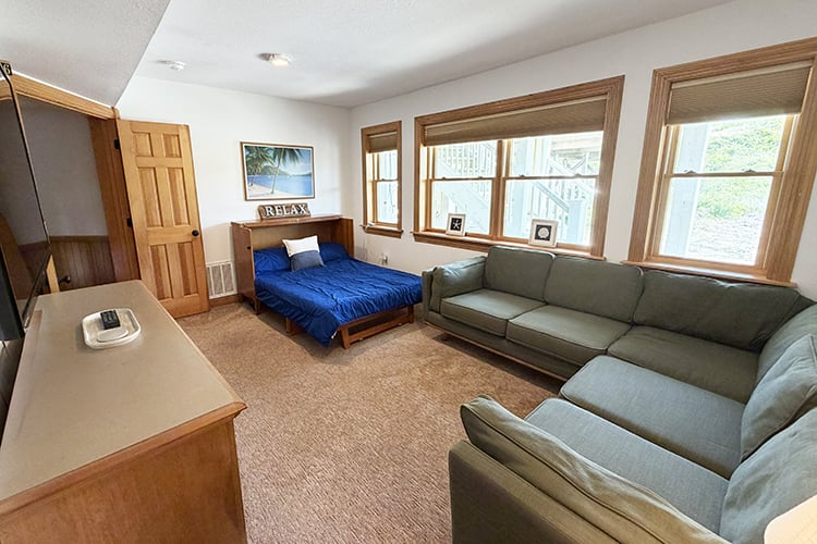 Ground Floor Double Murphy Bed Bedroom