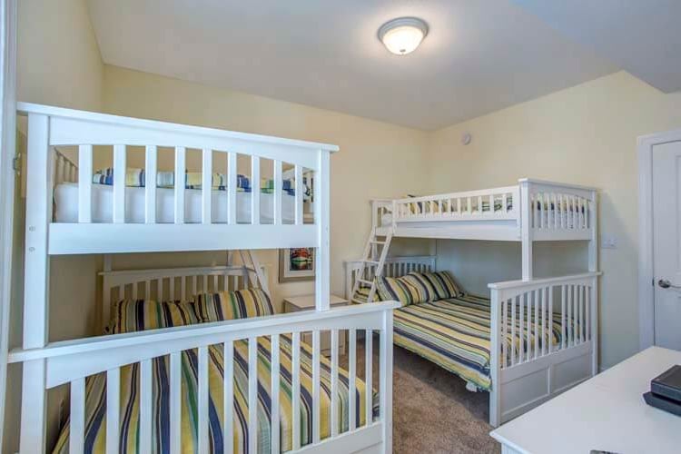 Ground Floor Pyramid Bunks with Private Bath