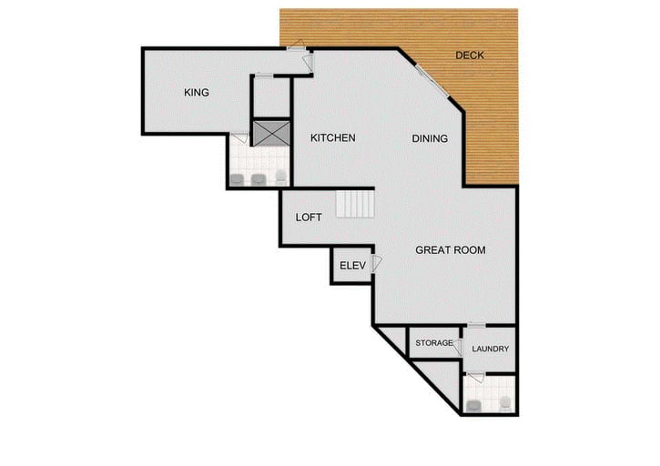 Map of Second Floor