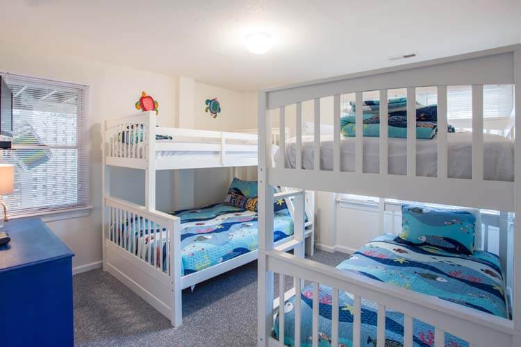 Ground Floor Pyramid & Twin Bunk Bedroom