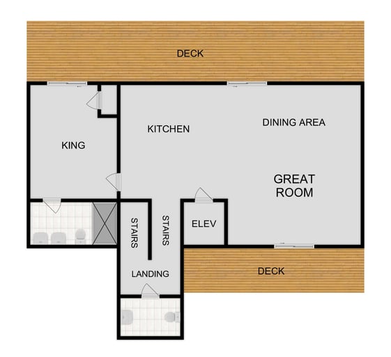 Map of Second Floor