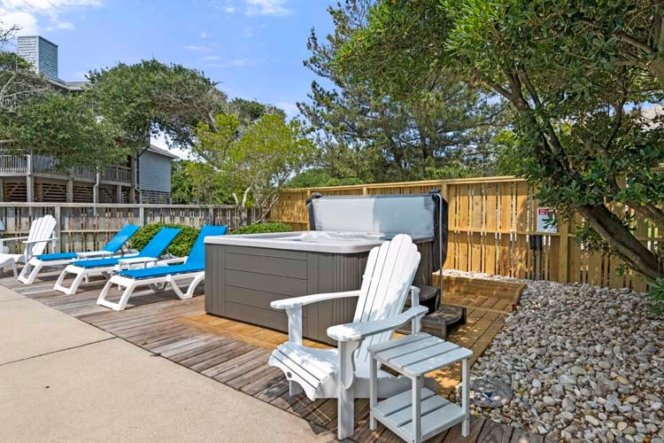 Poolside Hot Tub