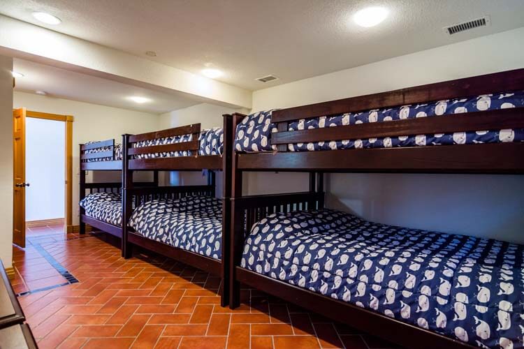 Ground Floor Double Bunks with Private Bath