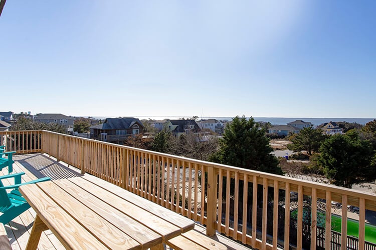 2nd Floor Deck with Sound Views