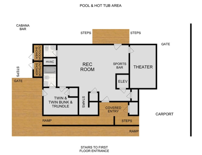 Map of Ground Floor