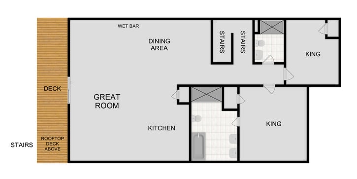 Map of Second Floor