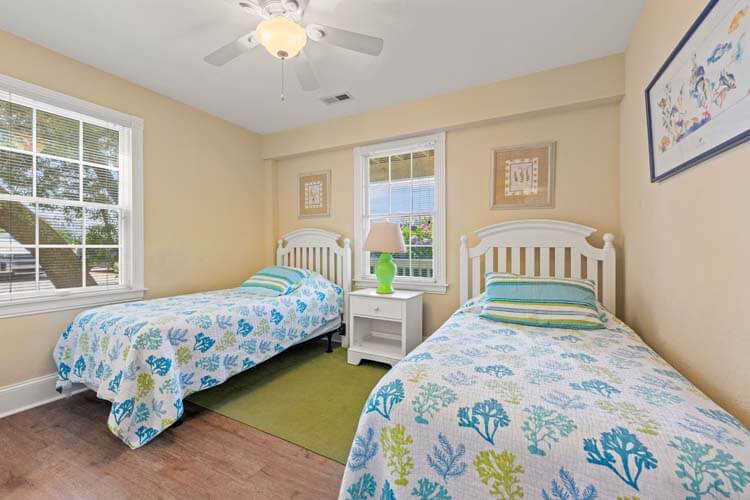 Ground Floor Twins with Shared Bath