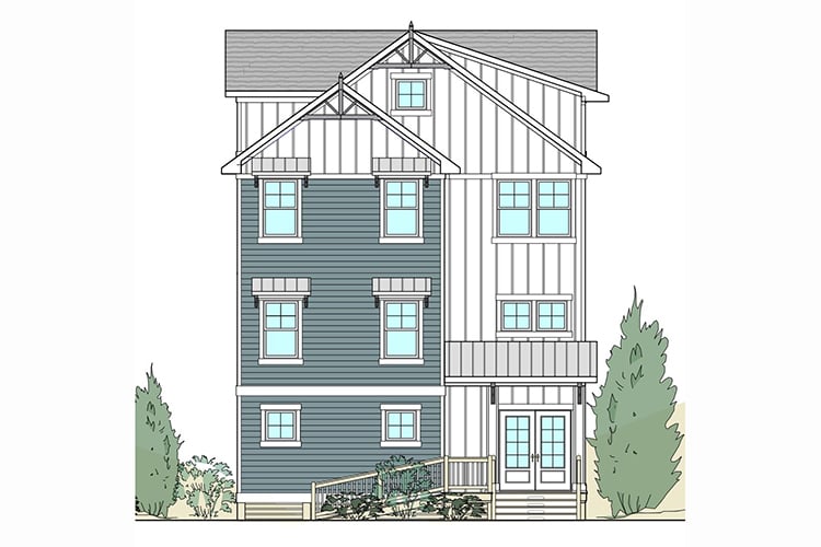 Front Exterior Rendering