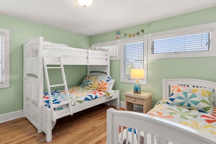 1st Floor Pyramid Bunk and Twin Bedroom