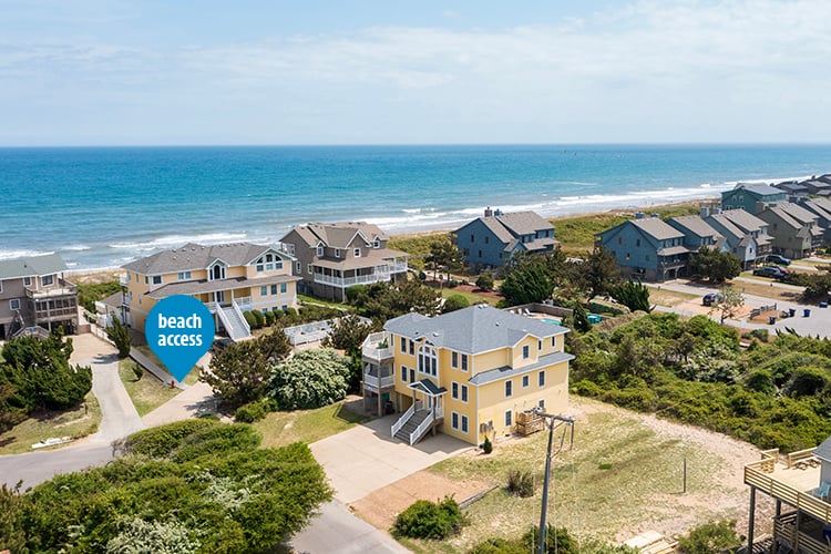 Beach Access Right Around The Corner