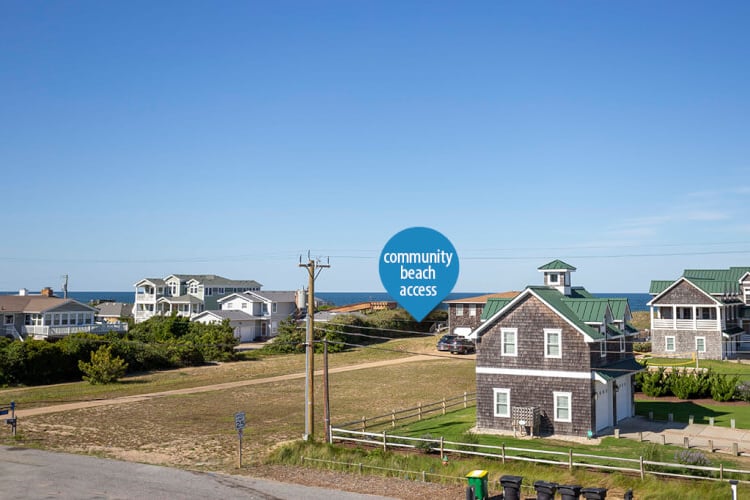 Community Beach Access Across the Street