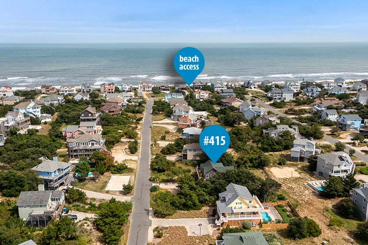 Beach Access Right Down the Street