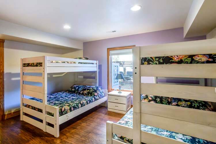 Ground Floor Pyramid Bunks with Private Bath